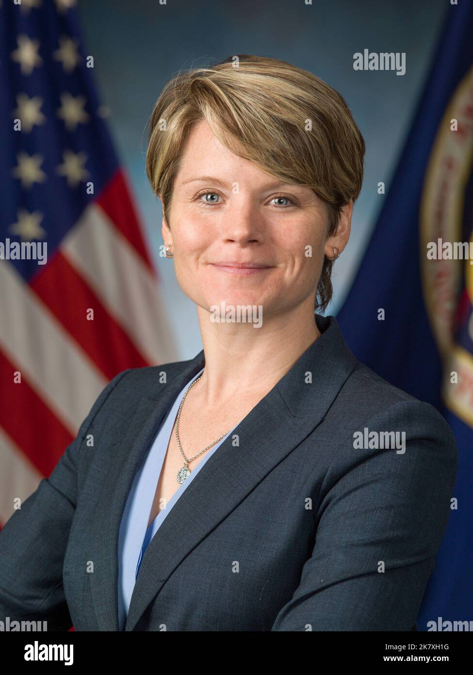 Astronautenkandidatin, Major Anne C. McClain Stockfoto