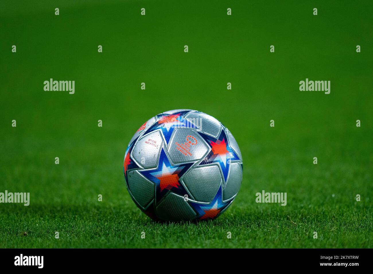 Barcelona, Spanien, 19, Oktober 2022. Spanien-Football-Women's Champions League FC Barcelona gegen SL Benfica Women. Offizieller Ball. Quelle: Joan G/Alamy Live News Stockfoto