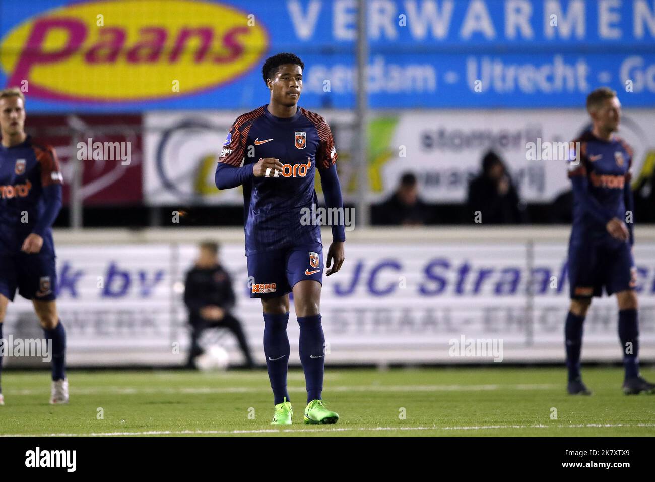 Werkendam - Mohamed Sankoh von Vitesse beim Toto KNVB Cup Spiel zwischen Kozak Boys und Vitesse im Sportpark de Zwaaier am 19. Oktober 2022 in Werkendam, Niederlande. ANP | Niederländische Höhe | BART STOUTJEDIJK Stockfoto