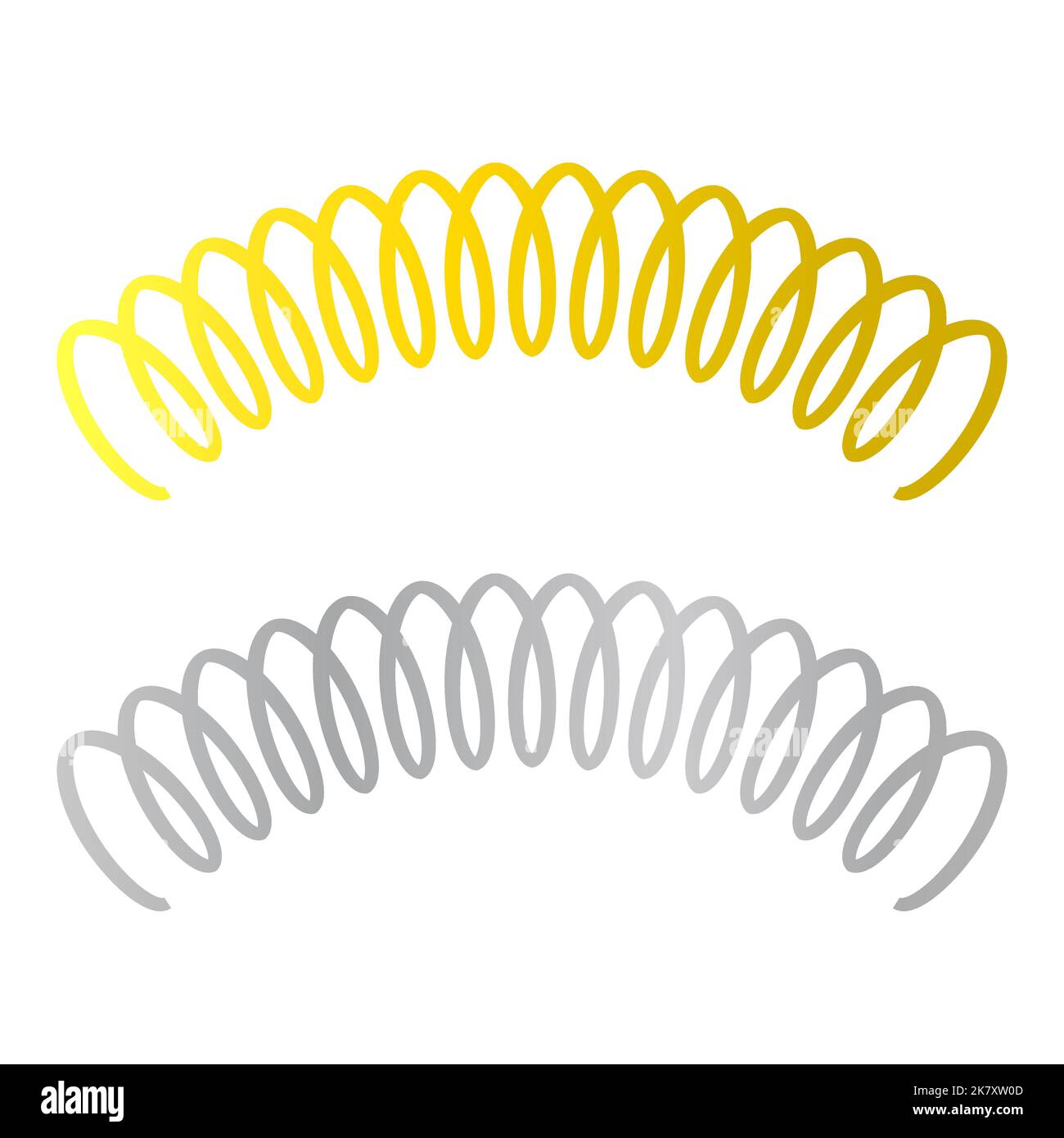 Silhouette des Frühlings-Symbolvektors isoliert auf weißem Hintergrund Stock Vektor