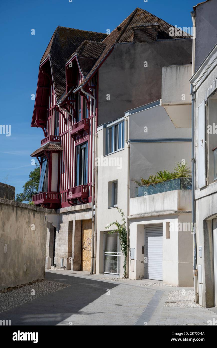 The Cat's House (Maison au Chat) an der Esplanade, La Rochelle, Charente Maritime, Frankreich Stockfoto