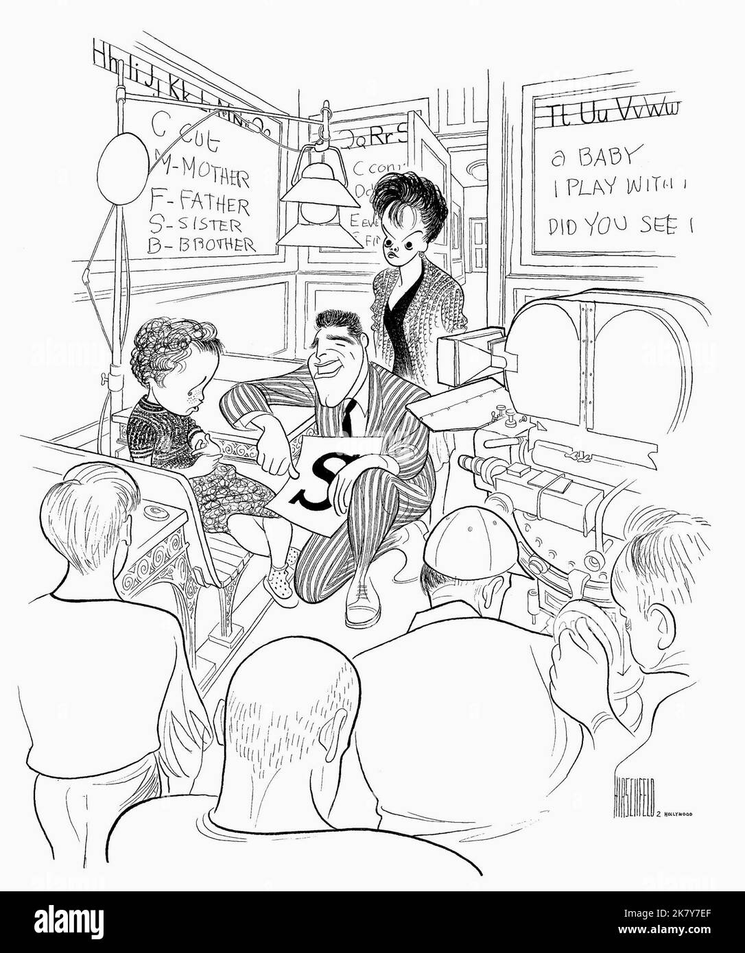 Burt Lancaster, Judy Garland & Artwork Film A Child Is Waiting (1963) Charaktere: Dr. Ben Clark, Jean Hansen & Regisseur: John Cassavetes 13. Februar 1963 **WARNUNG** dieses Foto ist nur für redaktionelle Zwecke bestimmt und unterliegt dem Copyright der UNITED ARTISTS und/oder des von der Film or Production Company beauftragten Fotografen und kann nur durch Veröffentlichungen in Verbindung mit der Werbung für den oben genannten Film reproduziert werden. Eine obligatorische Gutschrift für UNITED ARTISTS ist erforderlich. Der Fotograf sollte ebenfalls angerechnet werden, wenn er bekannt ist. Ohne schriftliche Genehmigung der Film Company kann keine kommerzielle Nutzung gewährt werden. Stockfoto