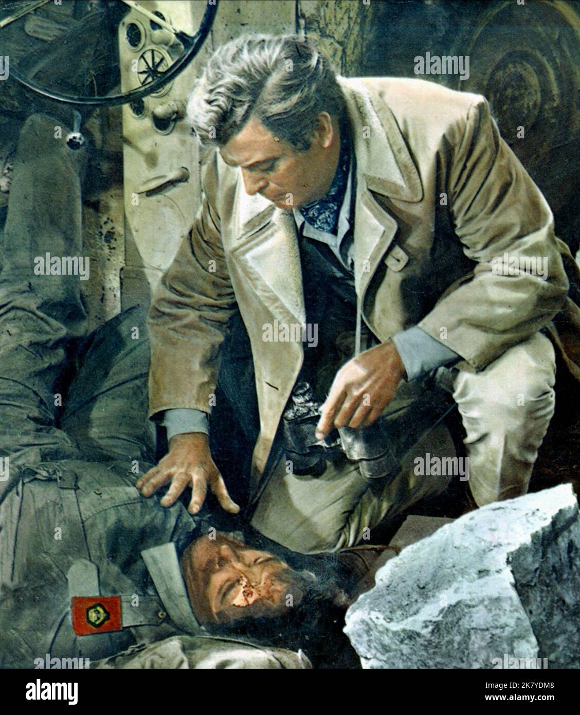 Michael Caine Film: Play Dirty (UK 1969) Charaktere: Capt. Douglas Regie: Andre De Toth 01 January 1968 **WARNUNG** Dieses Foto ist nur für den redaktionellen Gebrauch bestimmt und unterliegt dem Copyright von UNITED ARTISTS und/oder dem Fotografen, der von der Film- oder Produktionsfirma beauftragt wurde und darf nur von Publikationen im Zusammenhang mit der Bewerbung des oben genannten Films reproduziert werden. Eine obligatorische Gutschrift für UNITED ARTISTS ist erforderlich. Der Fotograf sollte auch bei Bekanntwerden des Fotos gutgeschrieben werden. Ohne schriftliche Genehmigung der Film Company kann keine kommerzielle Nutzung gewährt werden. Stockfoto