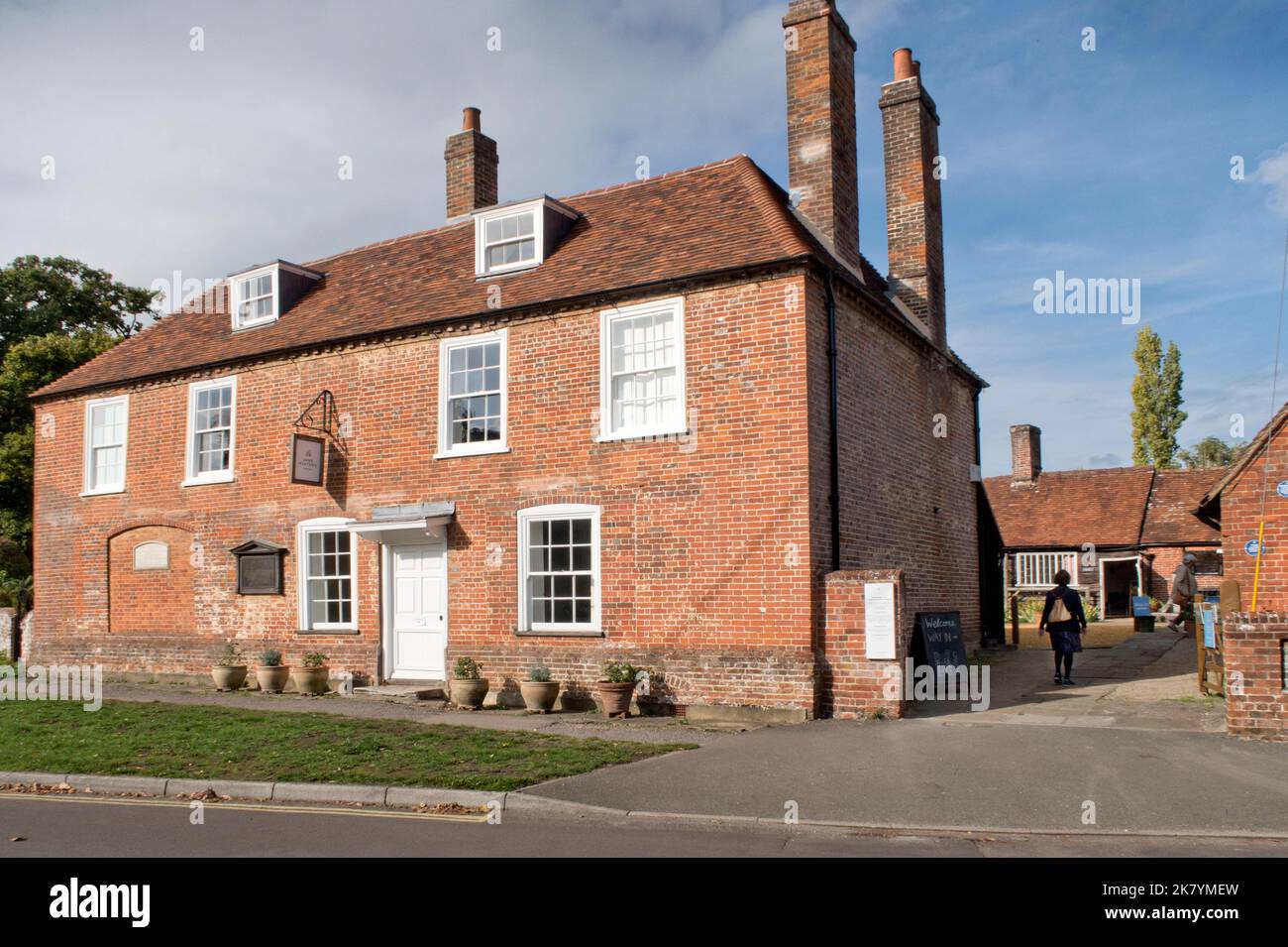 Jane Austens Haus Museum, Chawton, Alton, Hampshire, England Stockfoto