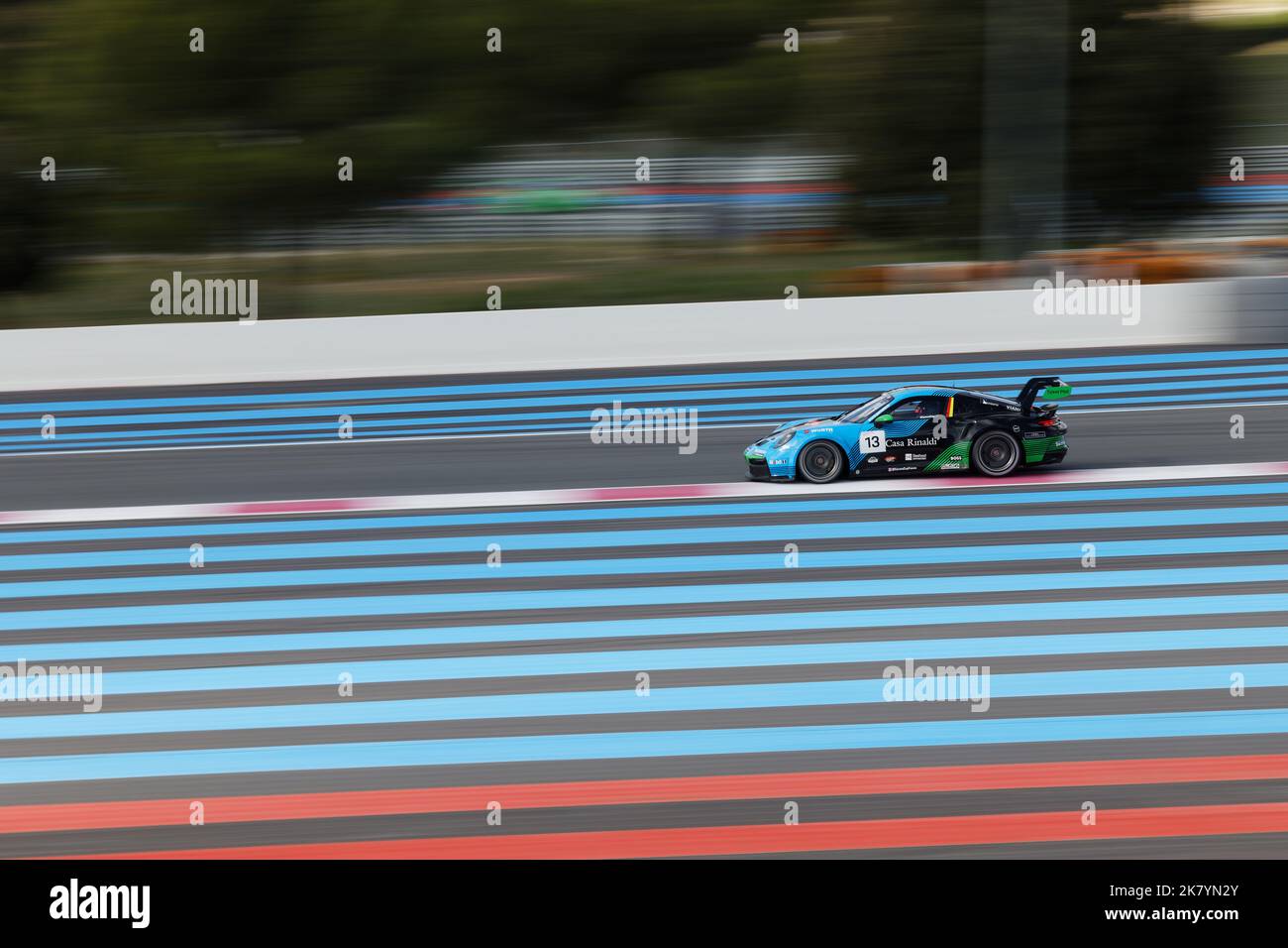 Porsche Cup Frankreich Paul Ricard, Le Castellet, FRANKREICH, 16/10/2022 Florent 'MrCrash' B. Stockfoto