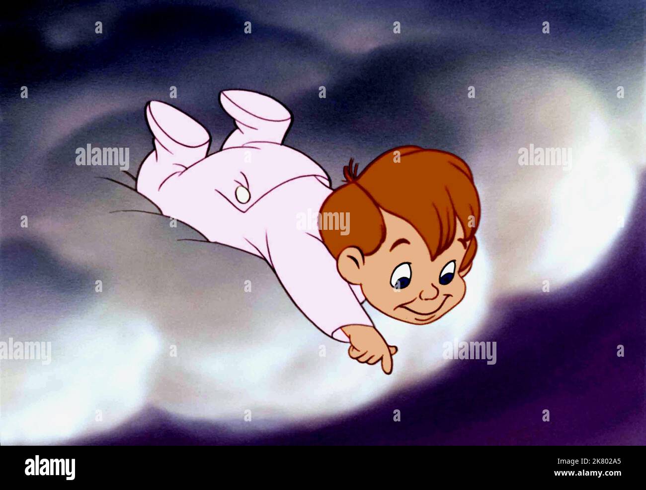 Michael Film: Peter Pan (USA 1953) Regie: Clyde Geronimi, Hamilton Luske, Wilfred Jackson, Regie: C Geronimi, H Luske, W Jackson 05 February 1953 **WARNUNG** Dieses Foto ist nur für redaktionelle Zwecke bestimmt und unterliegt dem Copyright von DISNEY und/oder dem Fotografen, der von der Film- oder Produktionsfirma beauftragt wurde, und kann nur von Publikationen im Zusammenhang mit der Bewerbung des oben genannten Films reproduziert werden. Eine obligatorische Gutschrift an DISNEY ist erforderlich. Der Fotograf sollte auch bei Bekanntwerden des Fotos gutgeschrieben werden. Ohne schriftliche Genehmigung der Film Company kann keine kommerzielle Nutzung gewährt werden. Stockfoto