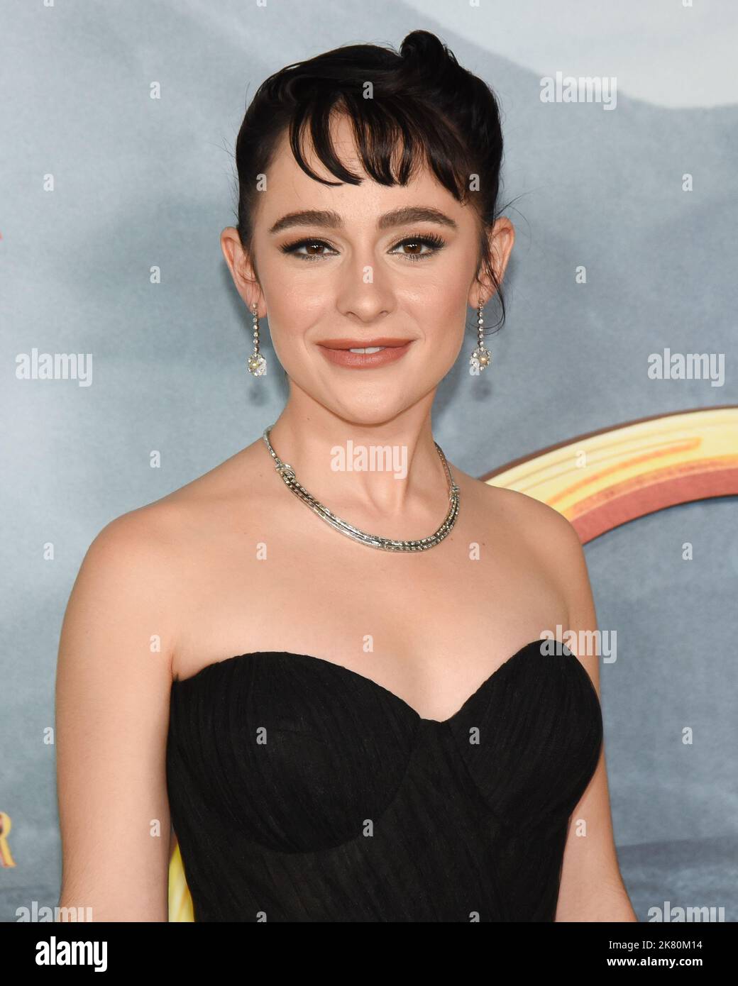 18. Oktober 2022 - Los Angeles, Kalifornien - Sophia Anne Caruso. Premiere von Netflix's ''The School for Good and Evil' (Kreditbild: © Billy Bennight/AdMedia via ZUMA Press Wire) Stockfoto