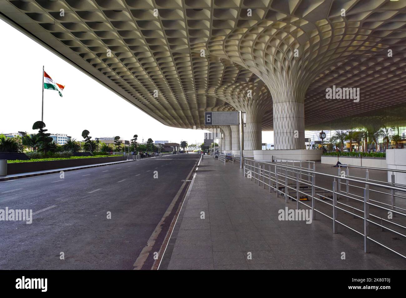 Internationaler Flughafen Mumbai Stockfoto