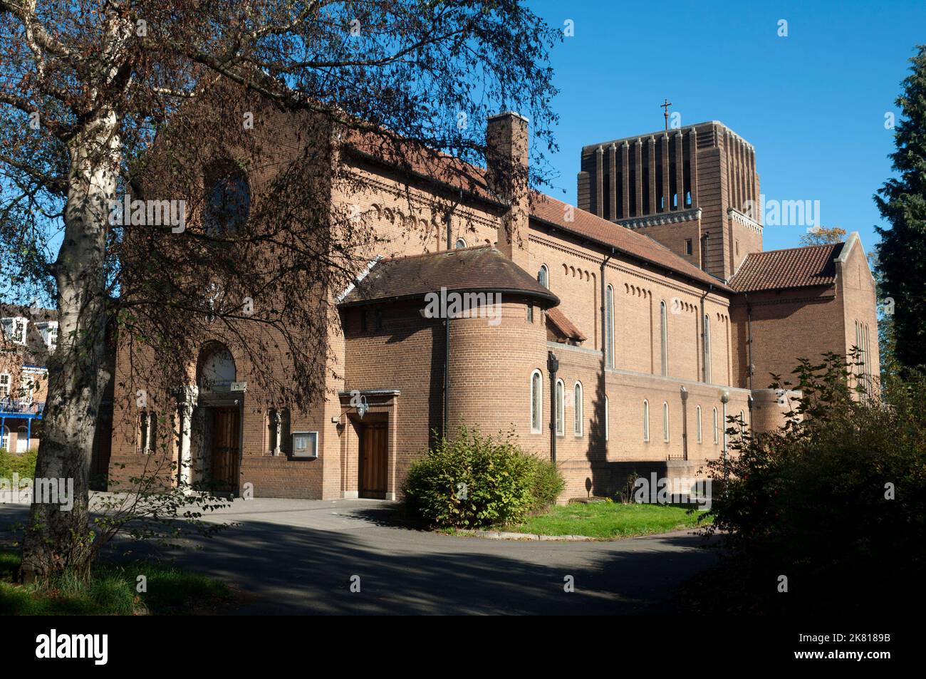 Das Heilige Herz der heiligen Teresa und das Jesuskind Katholische Kirche, Coleshill, Warwickshire, England, Großbritannien Stockfoto