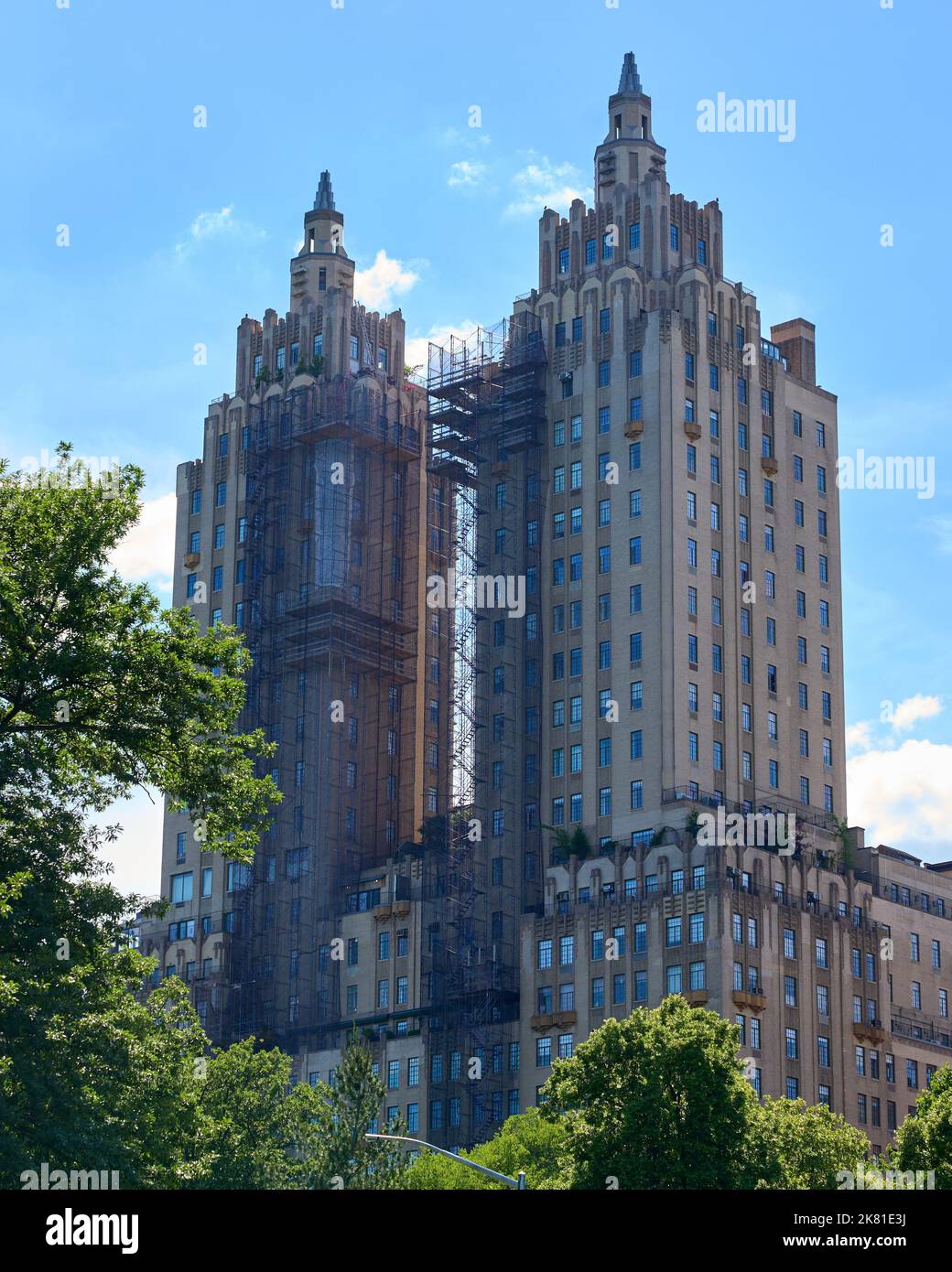 Das El Dorado-Gebäude in Manhattan, New York City Stockfoto