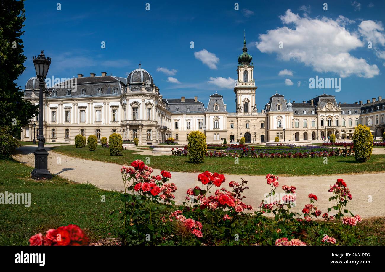 Festetics Schloss berühmten Barockpalast ING Keszthely, Ungarn Stockfoto