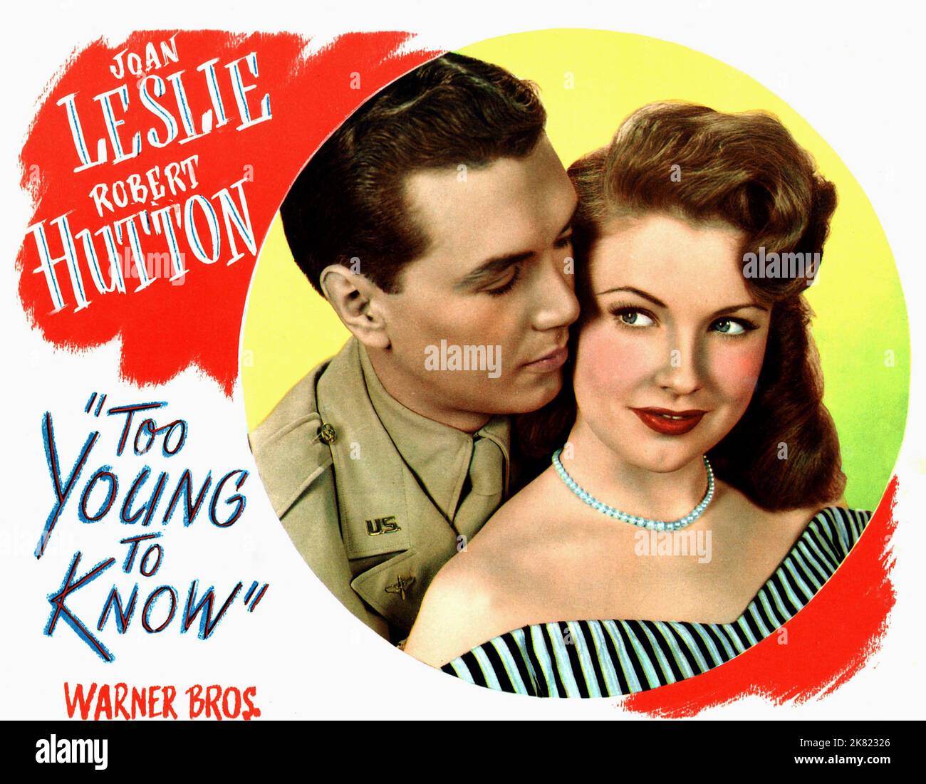 Film Poster Film Too Young to Know (1948) Regie: Frederick de Cordova 01. Dezember 1945 **WARNUNG** dieses Foto ist nur für redaktionelle Zwecke bestimmt und unterliegt dem Urheberrecht von WARNER BROS und/oder dem Fotografen, der von der Film- oder Produktionsgesellschaft beauftragt wurde, und kann nur durch Veröffentlichungen in Verbindung mit der Werbung für den oben genannten Film reproduziert werden. Eine obligatorische Gutschrift für WARNER BROS ist erforderlich. Der Fotograf sollte ebenfalls angerechnet werden, wenn er bekannt ist. Ohne schriftliche Genehmigung der Film Company kann keine kommerzielle Nutzung gewährt werden. Stockfoto