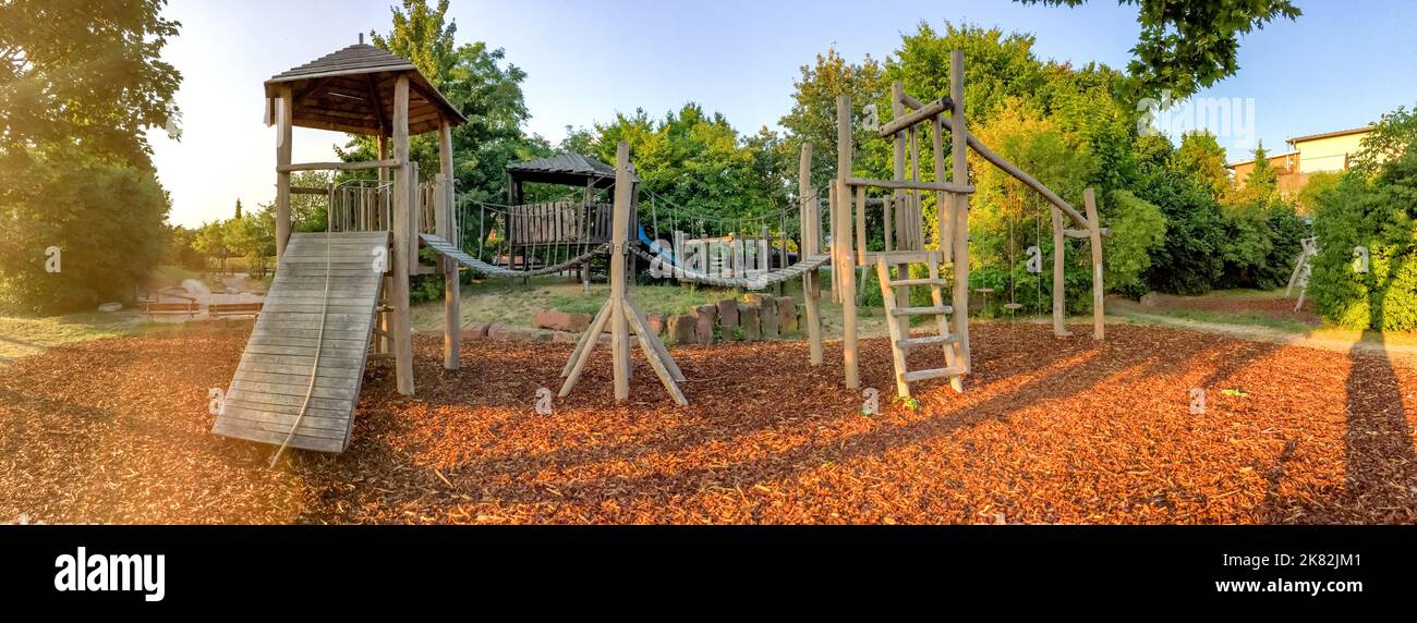 Spielplatz für Kinder, Deutschland Stockfoto
