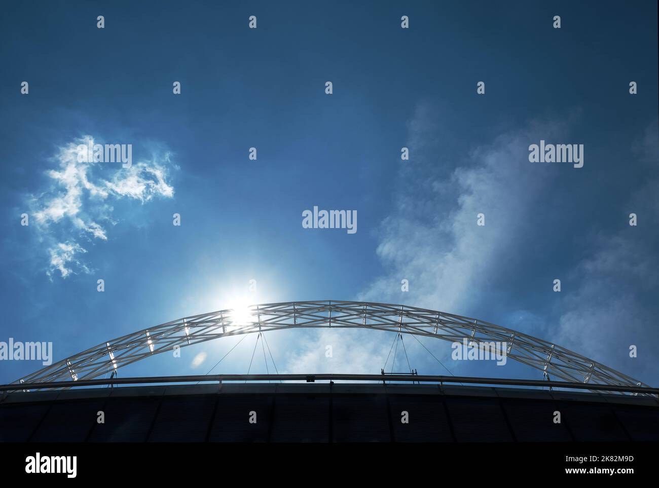 Wembley Stadium (Alternative Perspektive) Stockfoto