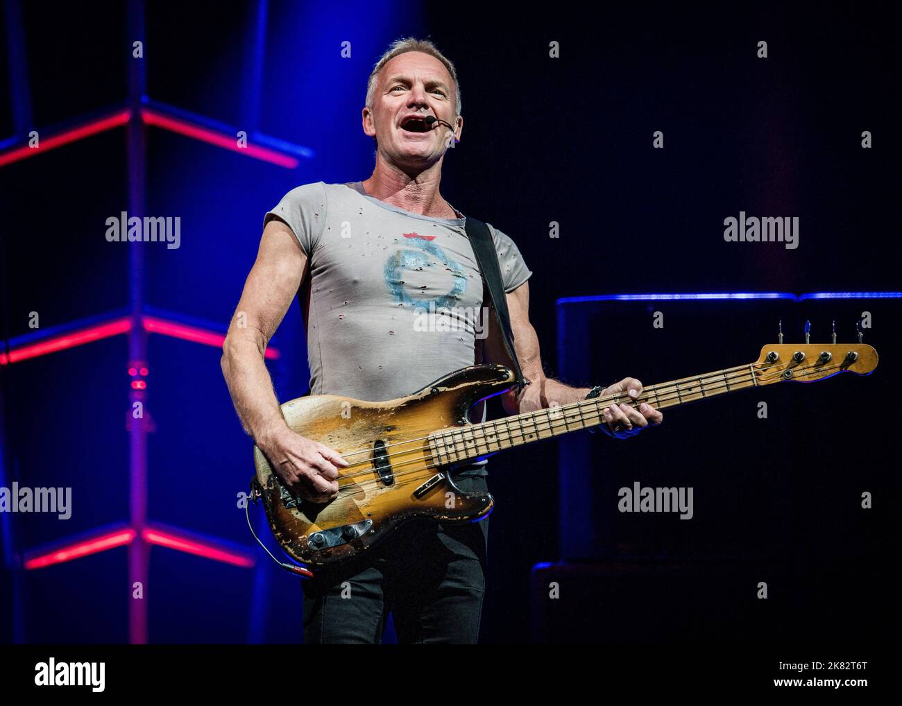 Sting tritt am 19. Oktober 2022 live in Oslo auf Stockfoto