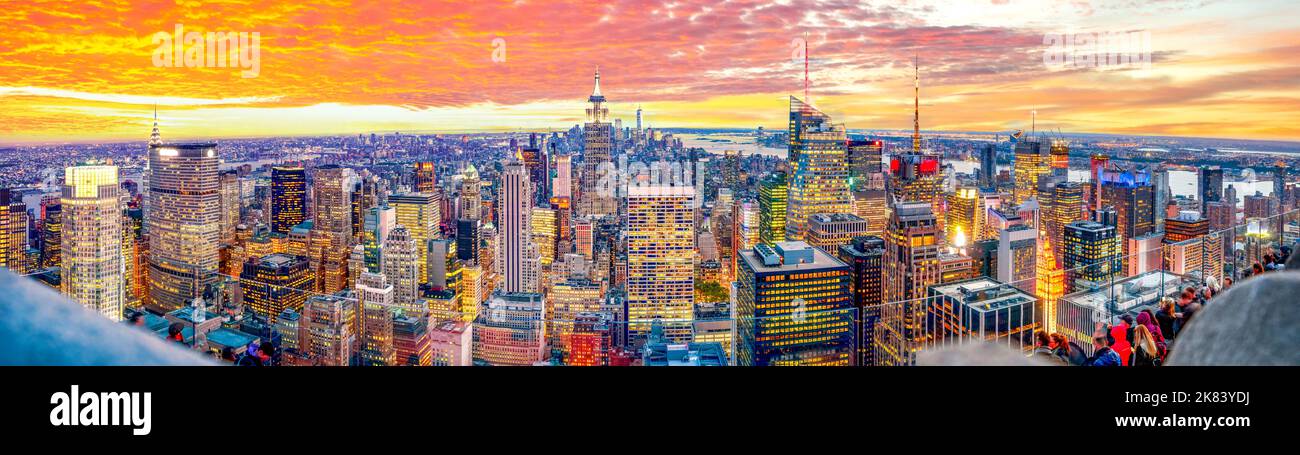 Skyline, New York City, USA Stockfoto