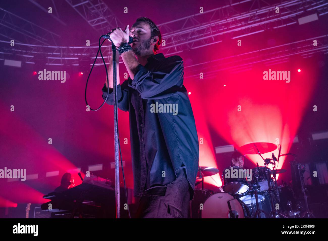 Mailand, Italien. 20. Oktober 2022. 20.. Oktober 2022. Herausgeber im Konzert bei Fabrique Milano, Italien. Credits: Marco Arici/Alamy Live News Credit: Marco Arici/Alamy Live News Stockfoto