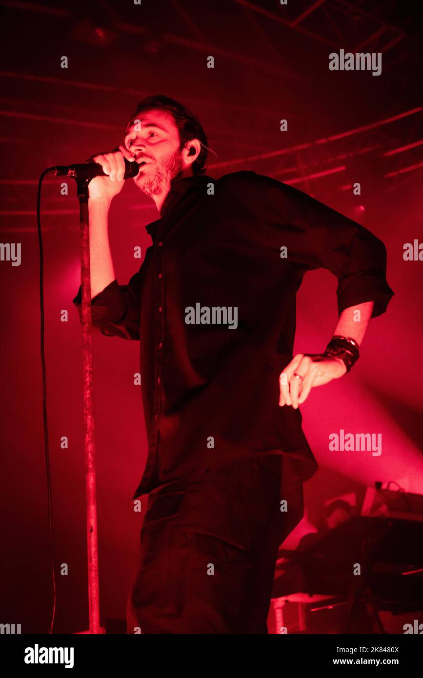 Mailand, Italien. 20. Oktober 2022. 20.. Oktober 2022. Herausgeber im Konzert bei Fabrique Milano, Italien. Credits: Marco Arici/Alamy Live News Credit: Marco Arici/Alamy Live News Stockfoto