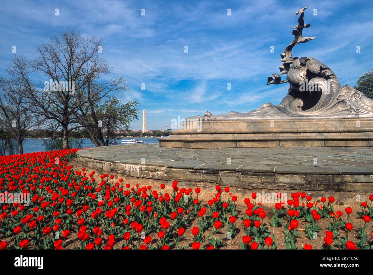 Marine Merchant Marine Memorial to those Lost at Sea in World war I, Washington, DC. Gewidmet 1934, Bildhauer: Ernesto Begni del Piatta. Stockfoto