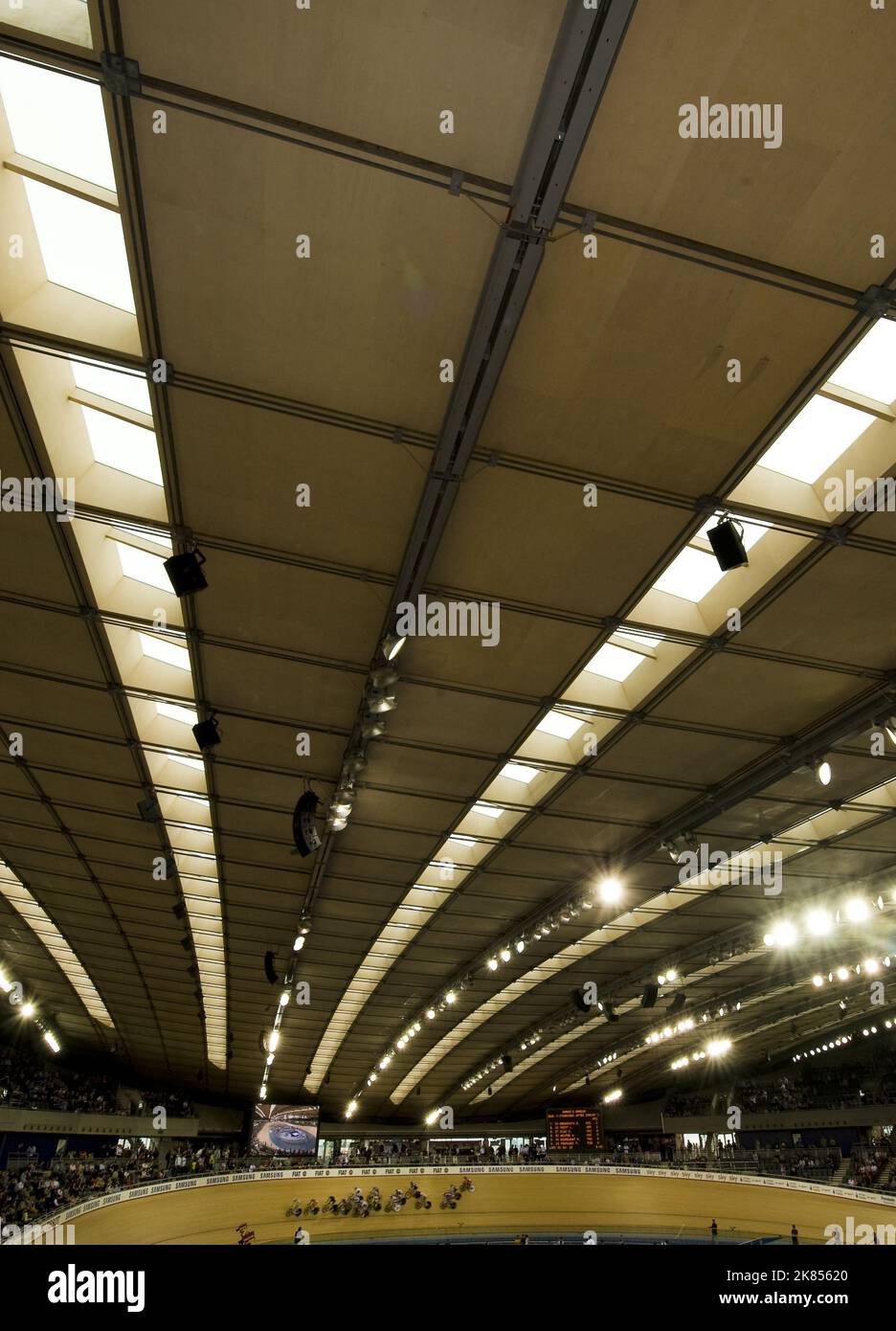 Frauenomnium Qualifyer, Gesamtansicht des Velodroms Stockfoto