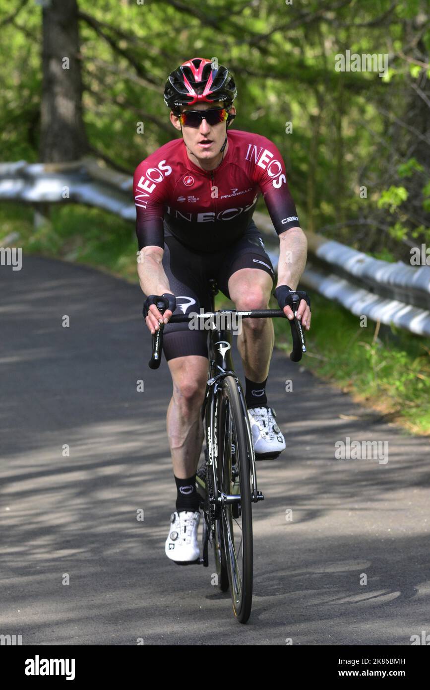 Während der Etappe 13 des Giro d'Italia 2019 Stockfoto