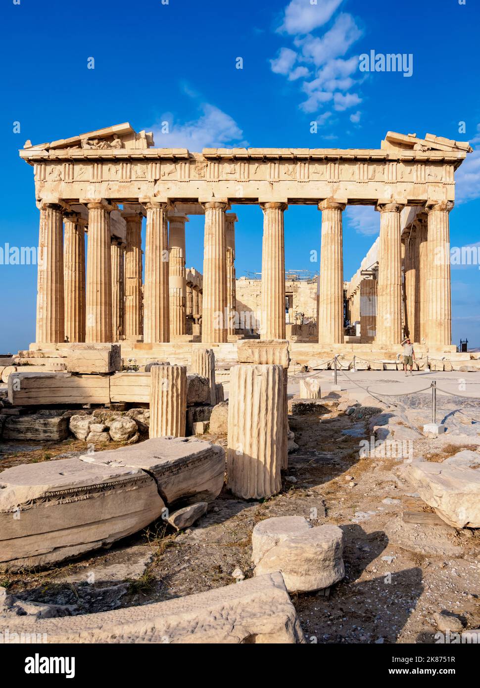 Parthenon, Akropolis, UNESCO-Weltkulturerbe, Athen, Attika, Griechenland, Europa Stockfoto