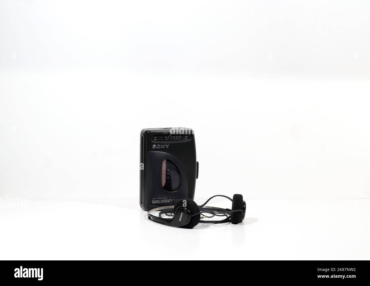 Tragbarer Sony Walkman ® Kassettenspieler Stockfoto