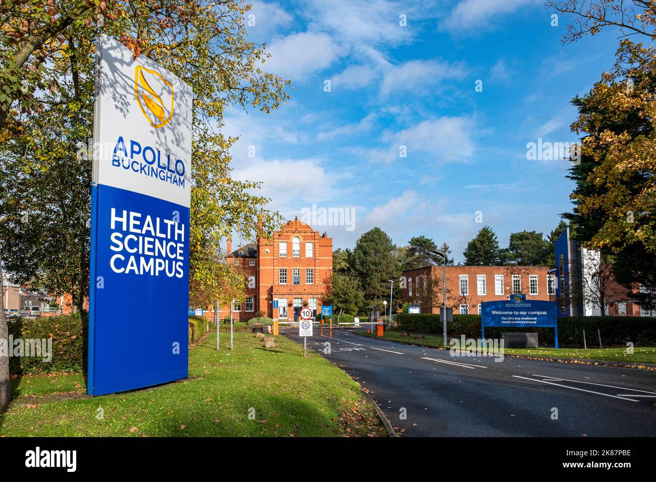 Apollo Buckingham Health Science Campus in Crewe, Großbritannien Stockfoto
