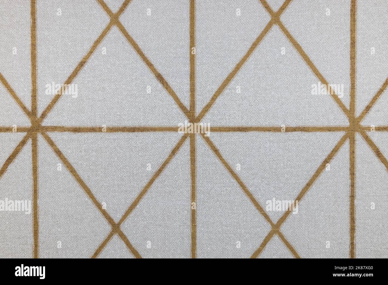 Wandverkleidung aus Vinyl mit dynamischem Raster und Winkelmuster Stockfoto