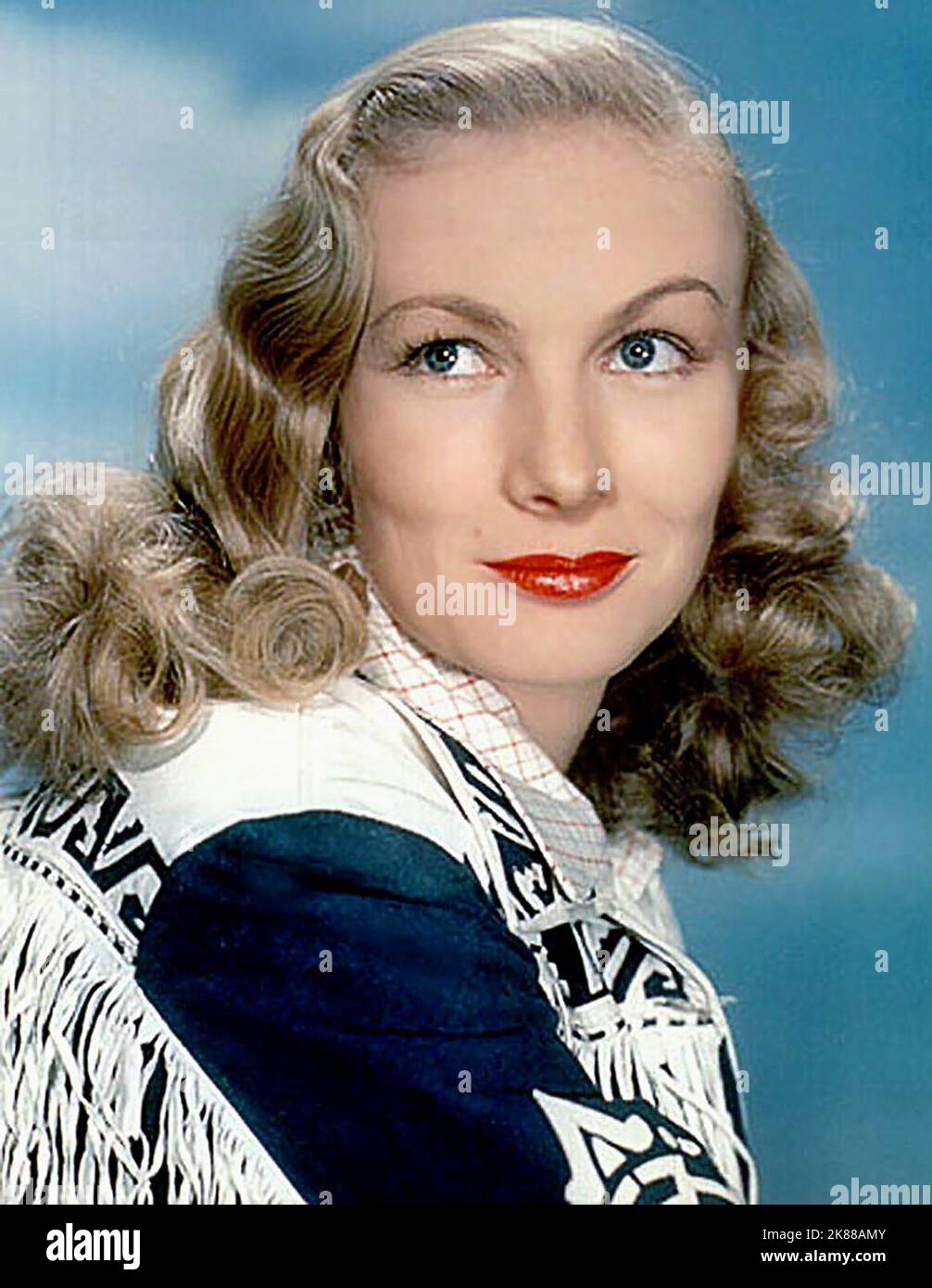 Veronica Lake Schauspielerin 01. April 1952 **WARNUNG** dieses Foto ist nur für redaktionelle Zwecke bestimmt und unterliegt dem Urheberrecht der Film Company und/oder des von der Film- oder Produktionsgesellschaft beauftragten Fotografen und kann nur durch Veröffentlichungen in Verbindung mit der Werbung für den oben genannten Film reproduziert werden. Es ist eine obligatorische Gutschrift an die Filmgesellschaft erforderlich. Der Fotograf sollte ebenfalls angerechnet werden, wenn er bekannt ist. Ohne schriftliche Genehmigung der Film Company kann keine kommerzielle Nutzung gewährt werden. Stockfoto