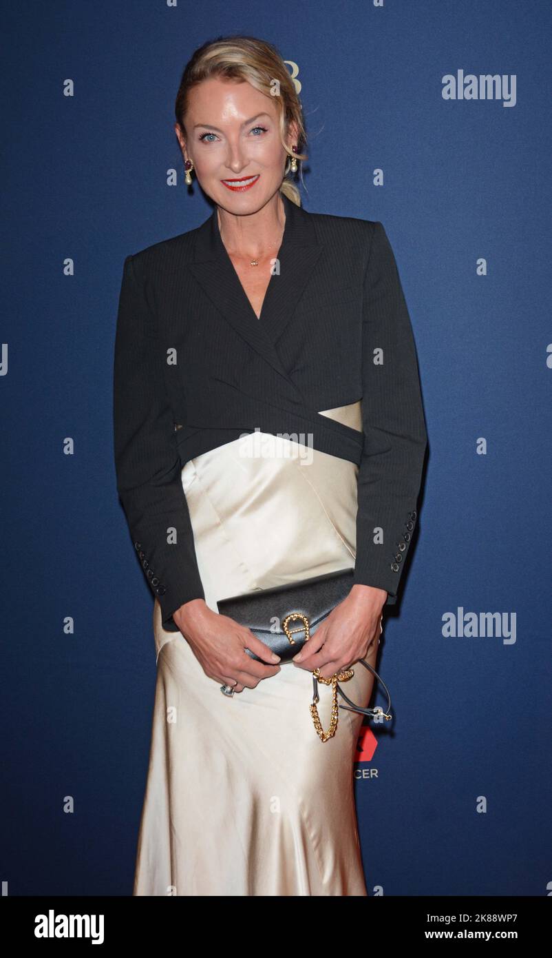 20. Oktober 2022 - New York, New York - Lilly Princess zu Sayn Wittgenstein. DKMS Gala 2022 in der Cipriani Wall Street. (Bild: © Patricia Schlein/AdMedia via ZUMA Press Wire) Stockfoto