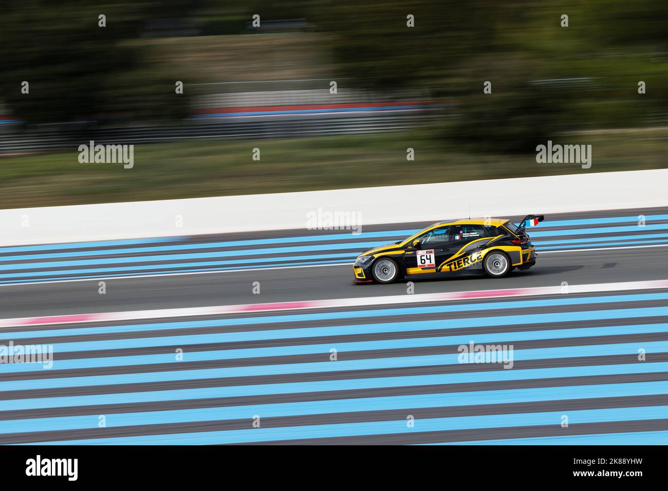 Französische Tourismusmeisterschaft Paul Ricard, Le Castellet, FRANKREICH, 16/10/2022 Florent 'MrCrash' B. Stockfoto