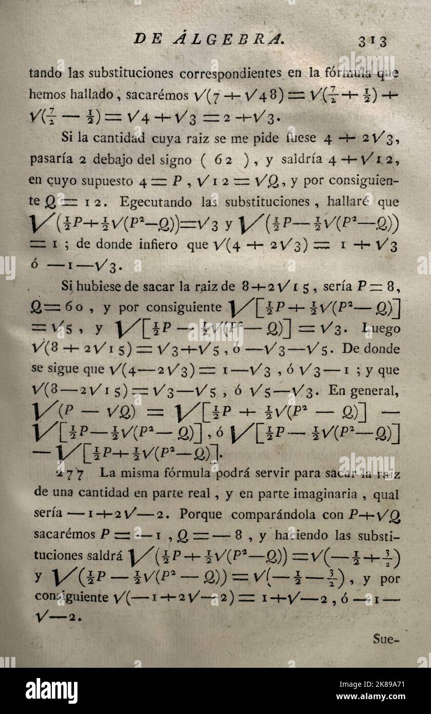 Elemente der Mathematik. Stockfoto