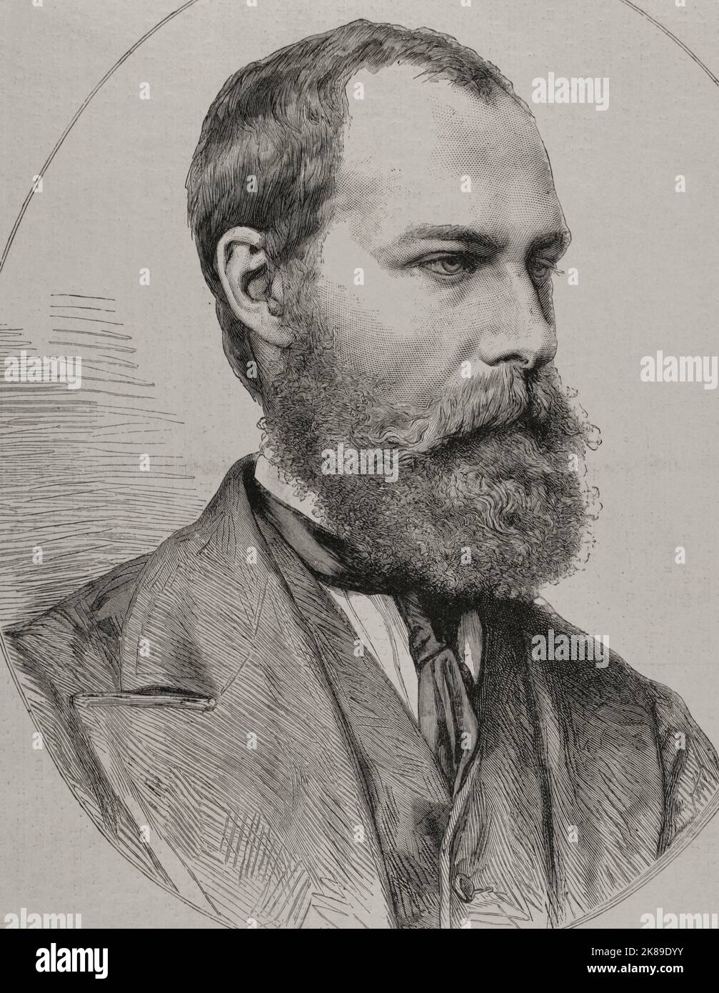 Prinz Philippe d’Orlaans. Stockfoto