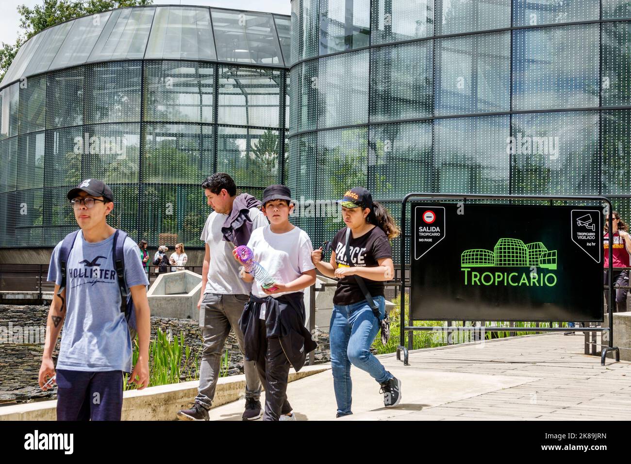 Bogota Kolumbien,Engativa Calle 63 Jardin Botanico de Bogota¡ Jose Celestino Mutis Botanischer Garten,Expedicion Tropicario tropisches Expeditionsökosystem Stockfoto