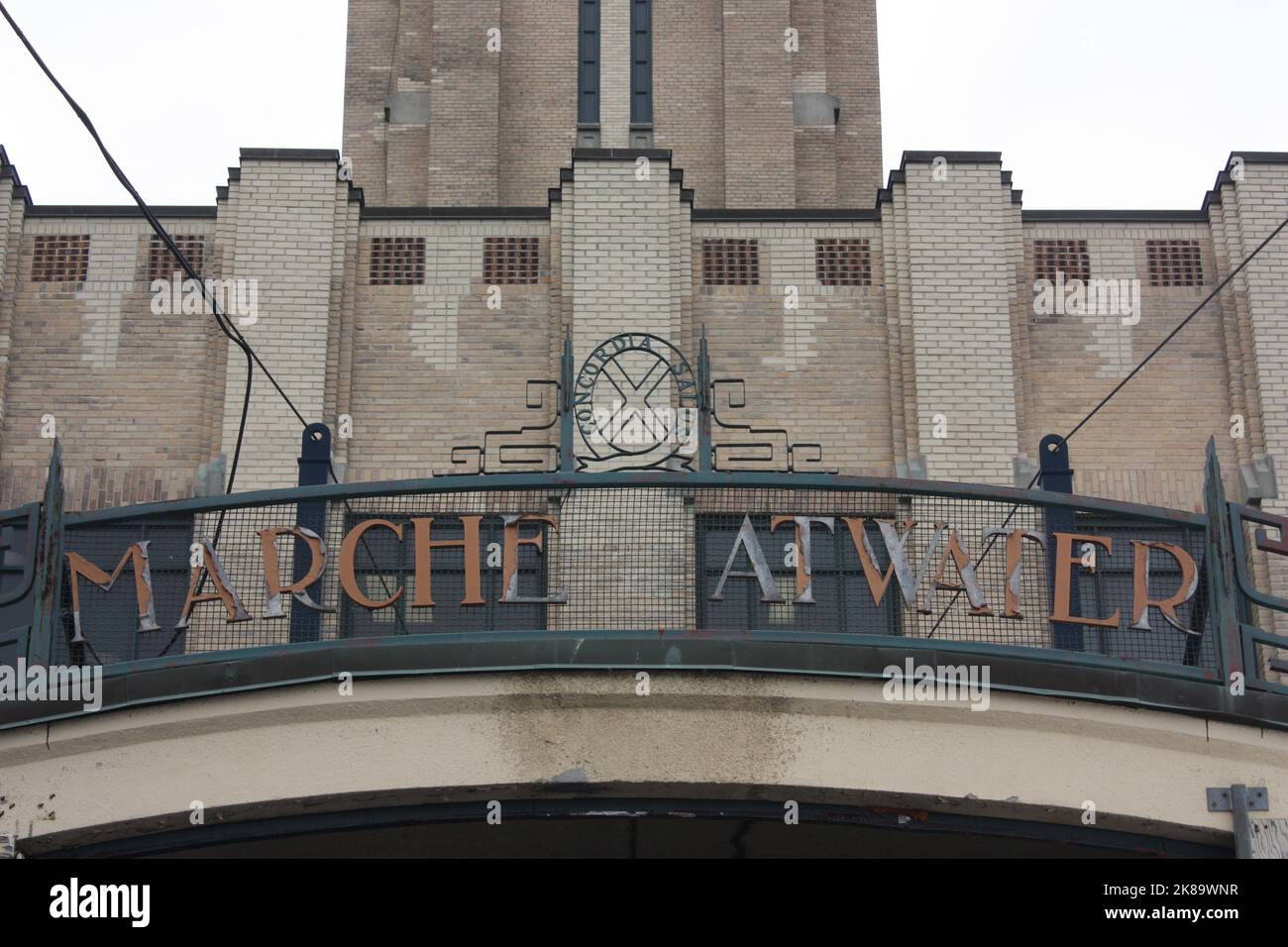 Der Atwater Market in Montreal, Quebec, Kanada Stockfoto