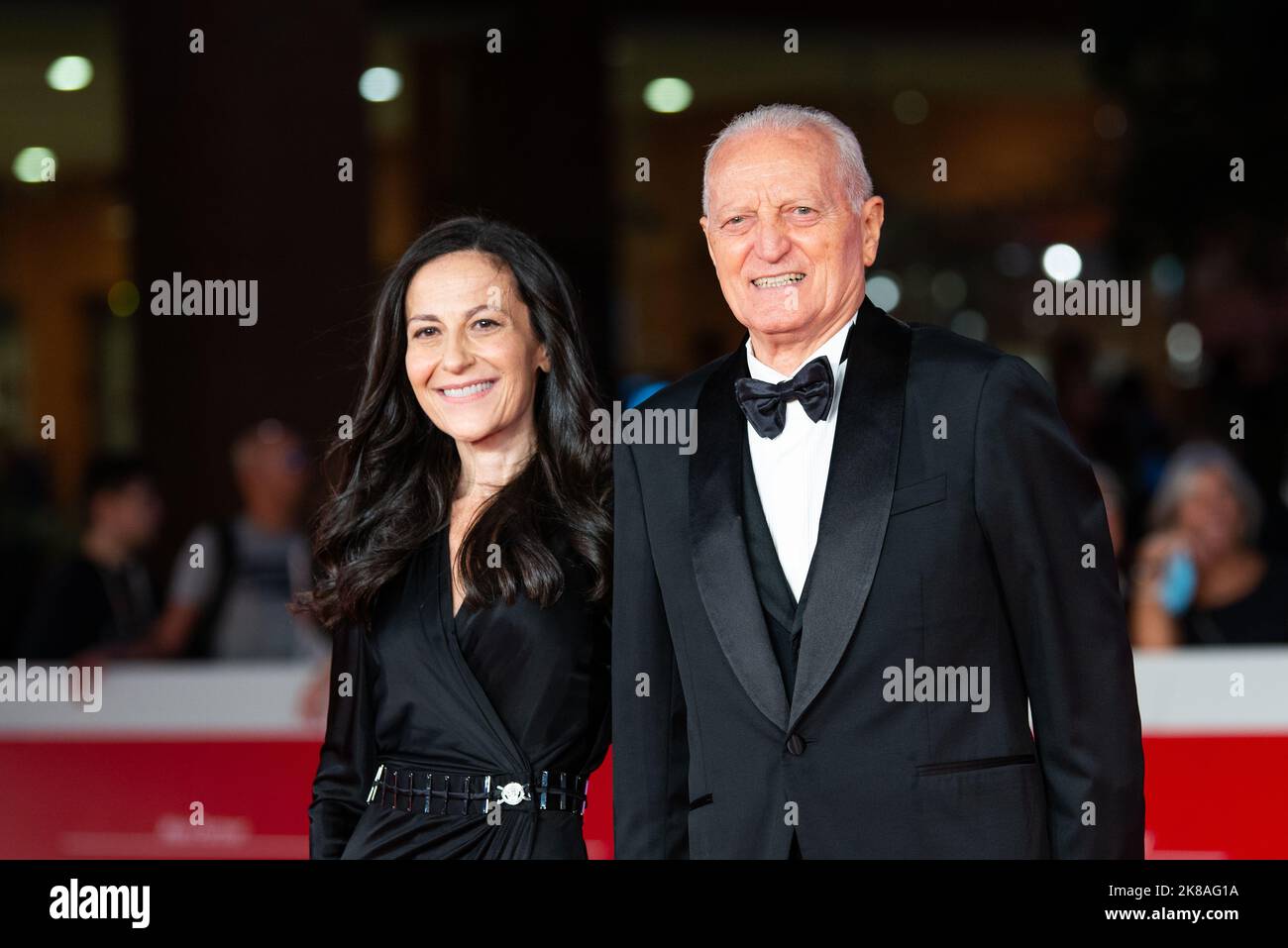 Roter Teppich von 'Ora tocca a noi - Storia di Pio La Torre' auf dem Rom Film Fest 17. Stockfoto