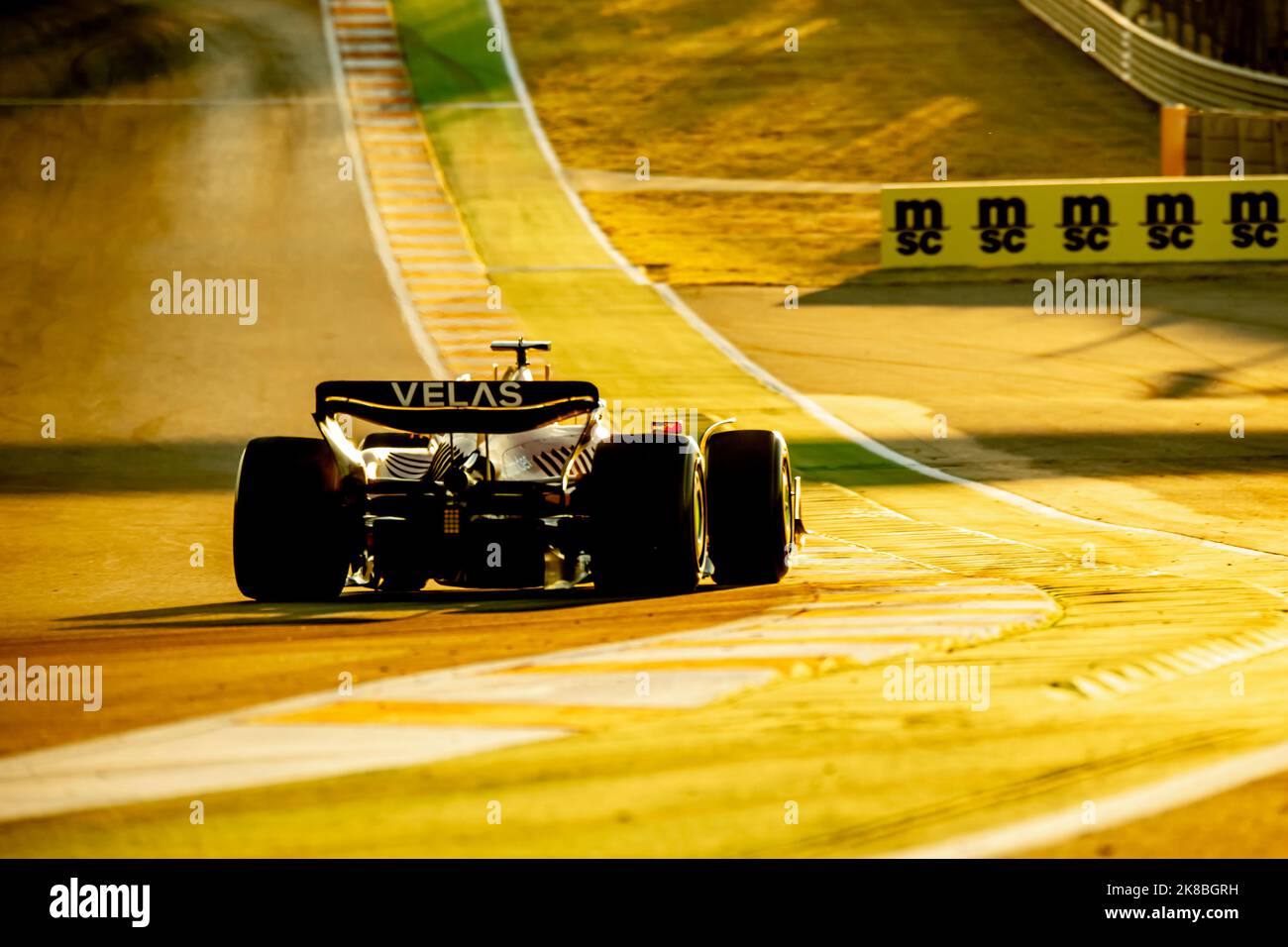 Austin, Texas, USA, 22.. Oktober 2022, Charles Leclerc, Von Monaco aus startet die Scuderia Ferrari. Training, Runde 19 der Formel-1-Meisterschaft 2022. Kredit: Michael Potts/Alamy Live Nachrichten Stockfoto