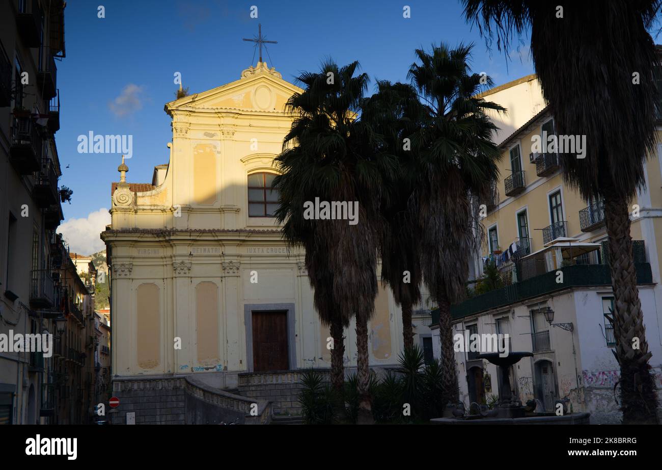 Kirche der Addolorata in Salerno, Italien Stockfoto