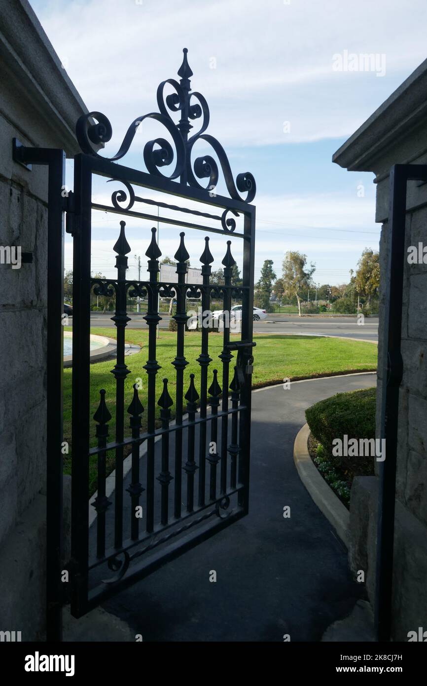 Inglewood, California, USA 19. October 2022 Inglewood Park Cemetery am 19. Oktober 2022 in Inglewood, Los Angeles, California, USA. Foto von Barry King/Alamy Stockfoto Stockfoto