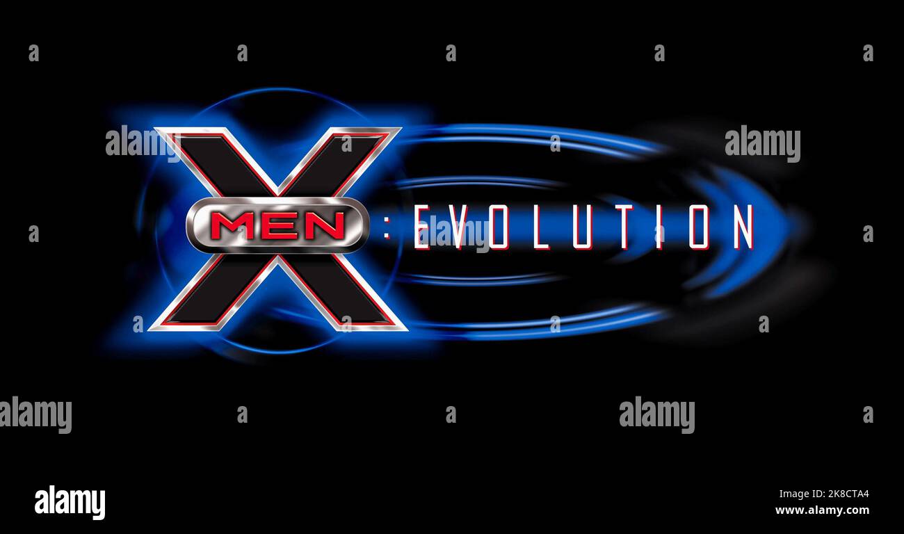 TV-Show Artwork Fernsehen: X-Men: Evolution (2000) Regie: Curt Geda 04. November 2000 **WARNUNG** Dieses Foto ist nur für redaktionelle Verwendung bestimmt und unterliegt dem Copyright von MARVEL und/oder dem Fotografen, der von der Film- oder Produktionsfirma beauftragt wurde und darf nur durch Publikationen im Zusammenhang mit der Bewerbung des oben genannten Films reproduziert werden. Ein obligatorischer Credit to MARVEL ist erforderlich. Der Fotograf sollte auch bei Bekanntwerden des Fotos gutgeschrieben werden. Ohne schriftliche Genehmigung der Film Company kann keine kommerzielle Nutzung gewährt werden. Stockfoto