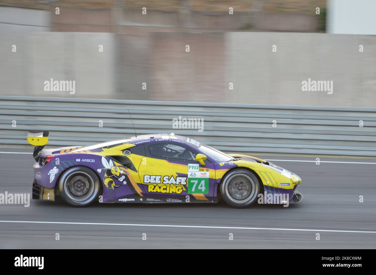 Riley Motorsports Ferrari bei den 24-Stunden-Rennen von Le Mans 2022 Stockfoto