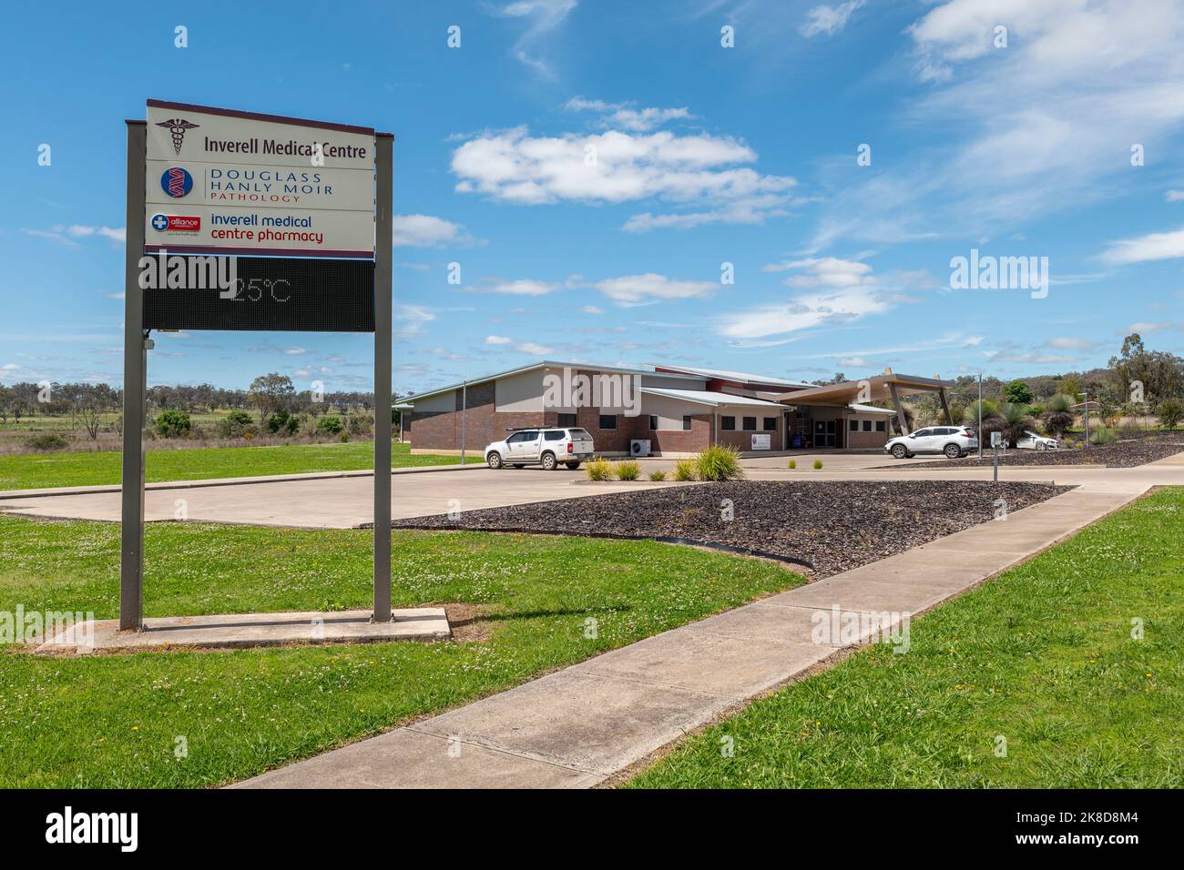 Das Inverell Medical Center in Inverell, im Norden von New South wales, australien Stockfoto