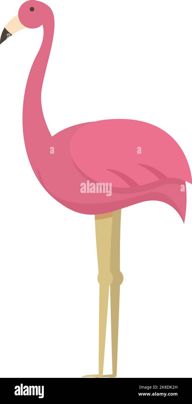 Argentinien Flamingo Symbol Cartoon Vektor. Reisen sie nach aires. Kultur der Wahrzeichen Stock Vektor