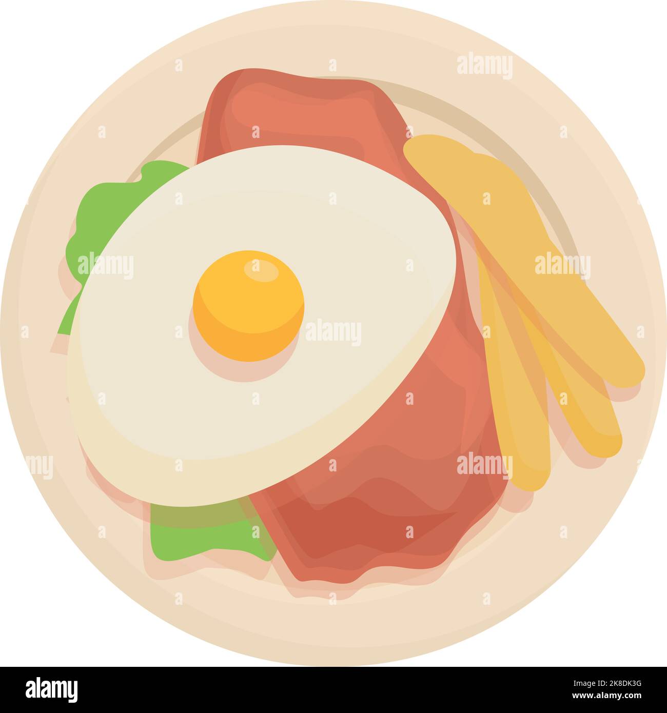 Argentinische Eizellsymbole Cartoon-Vektor. Südamerika. Kulturdenkmal Stock Vektor