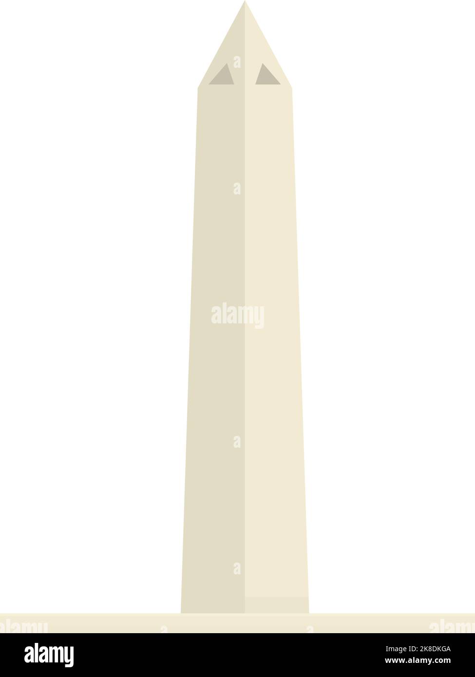 Argentinien Denkmal Symbol Cartoon-Vektor. Reisekultur. Lateinamerika Stock Vektor