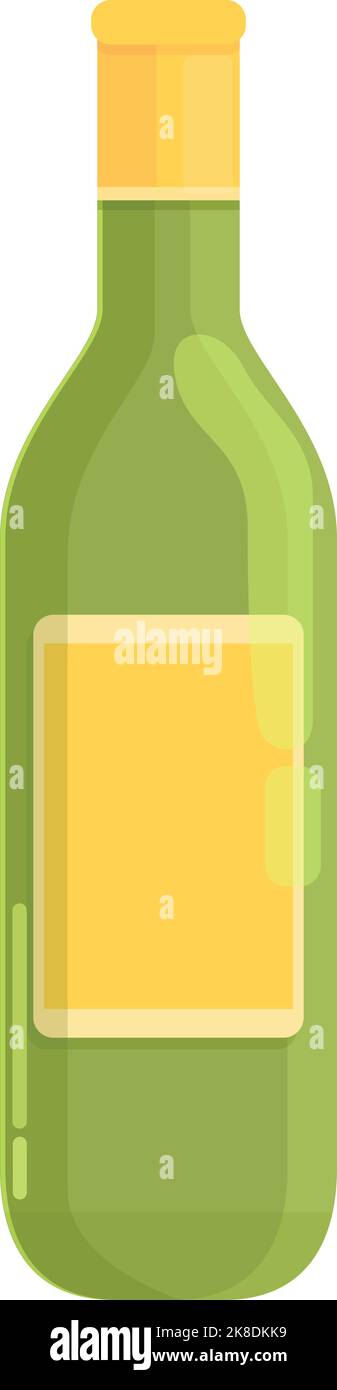 Argentinische Weinflasche Symbol Cartoon-Vektor. Reisen sie nach amerika. Kulturtourismus Stock Vektor