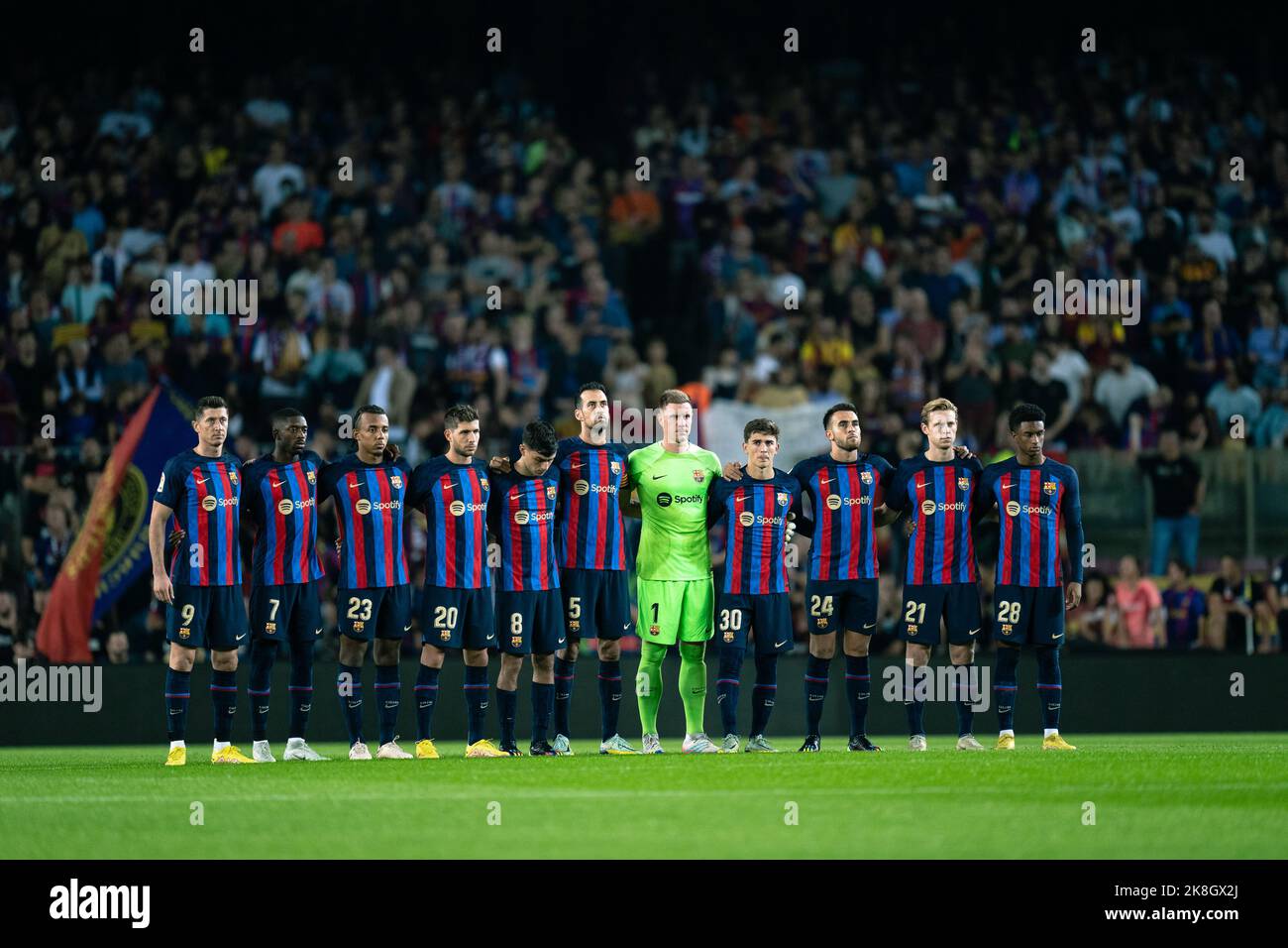 Barcelona, Spanien, 23, Oktober 2022. Spanien-Fußball-Liga Santander FC Barcelona / Athletic Club. Quelle: Joan G/Alamy Live News Stockfoto