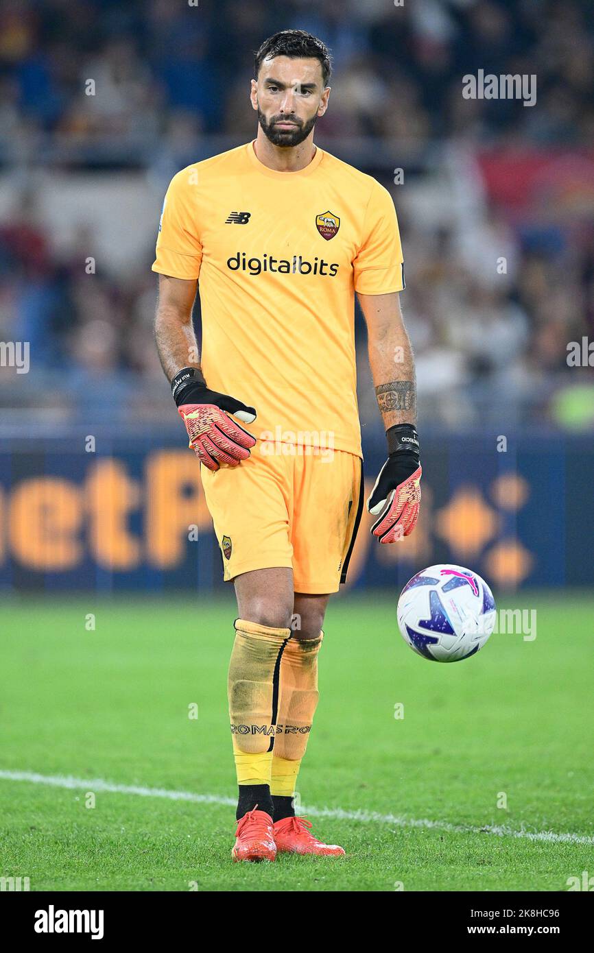 Rom, Italien, 23 Okt, 2022 Rui Patricio von AS Roma bei der Roma vs Napoli Serie A 2022-2023 Fußballspiel Credit:Roberto Ramaccia/Alamy Live News Stockfoto