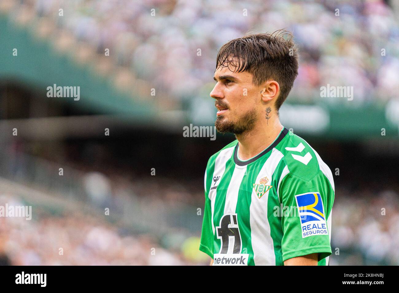 Sevilla, Spanien. 23. Oktober 2022. Rodri Sanchez von Real Betis gesehen während des La Liga Santander 2022/2023 Spiels zwischen Real Betis und Atletico de Madrid im Benito Villamarin Stadion.(Final Score; Real Betis 1:2 Atletico de Madrid) Credit: SOPA Images Limited/Alamy Live News Stockfoto